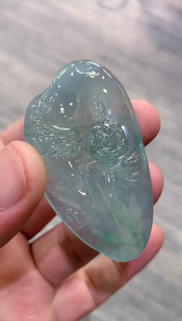 颈饰未镶嵌翡翠天然A货翡翠