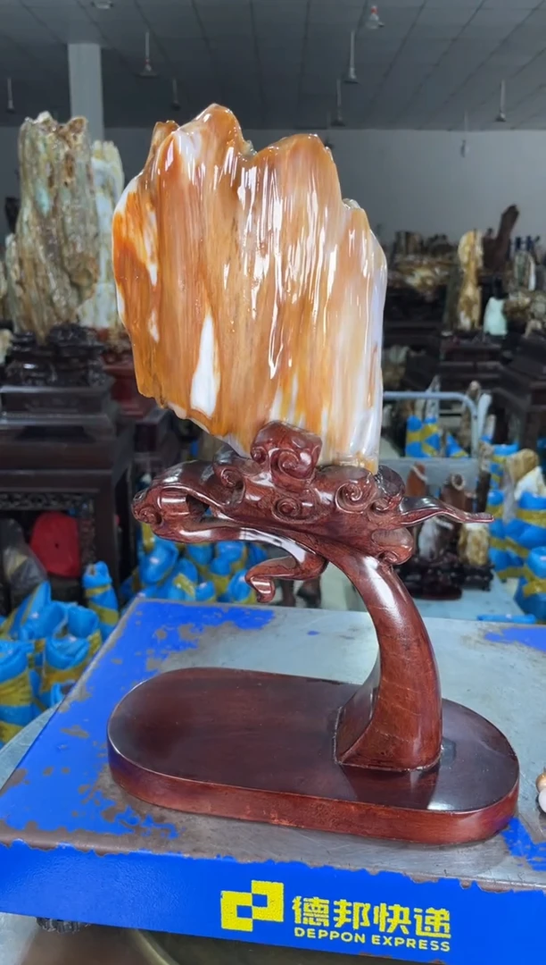 硅化玉摆件未镶嵌31