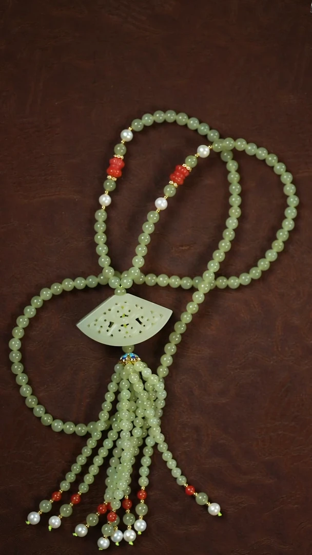 未镶嵌和田玉挂件?**?闪购 扇子香囊