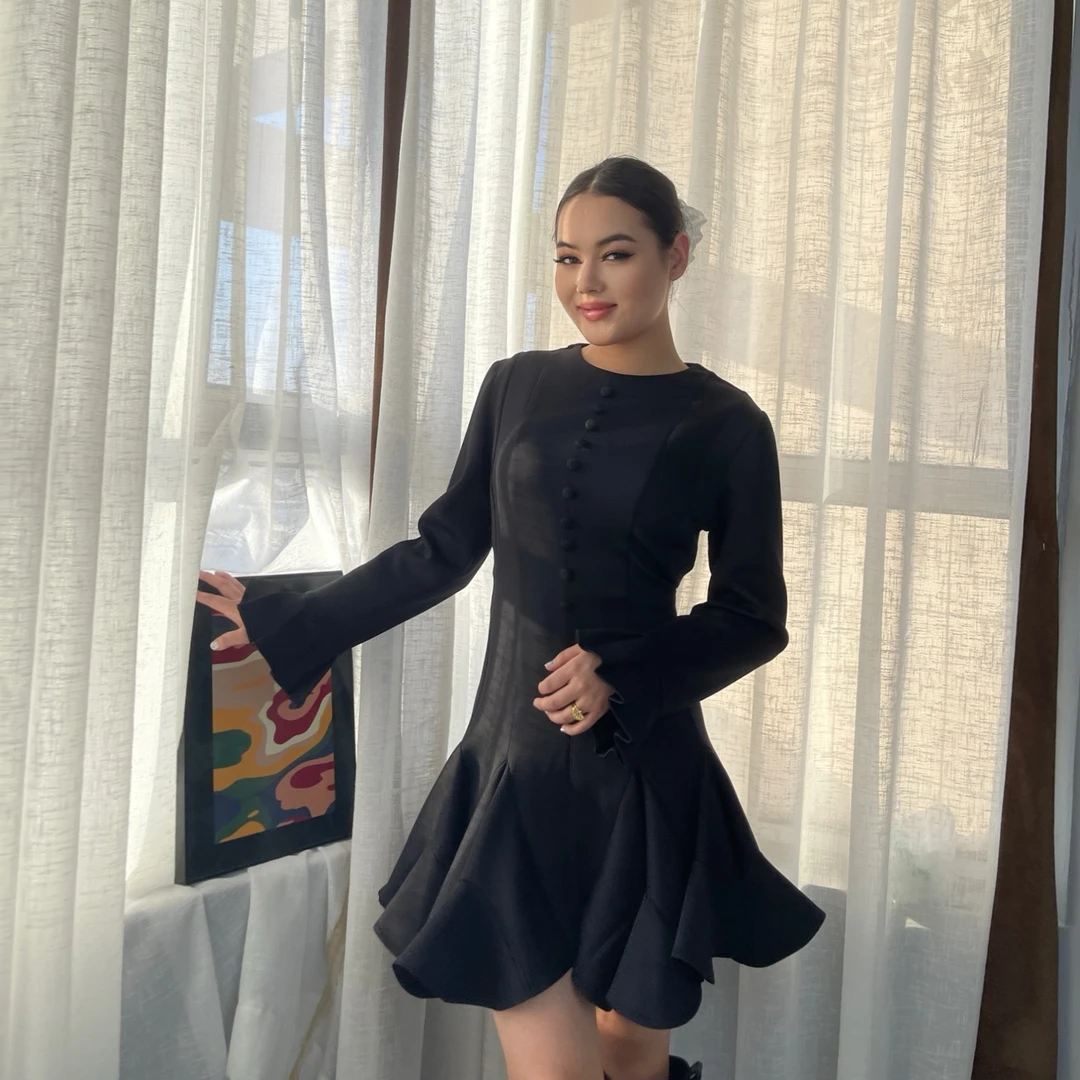 2025爆款高级连衣裙百搭时尚 民族风