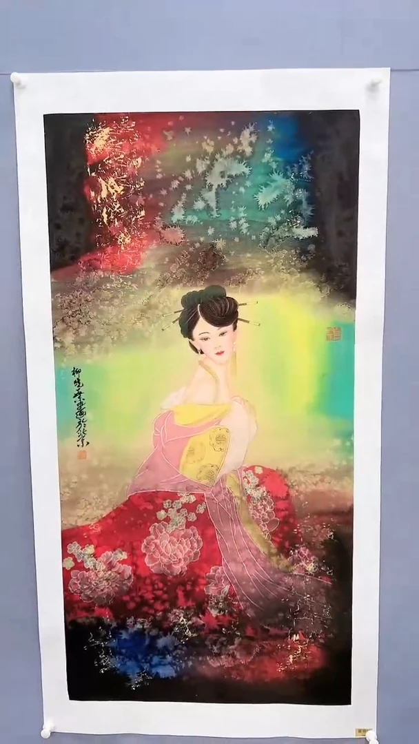 【闪购商品】绘画柳晓叶绘画8平尺人物