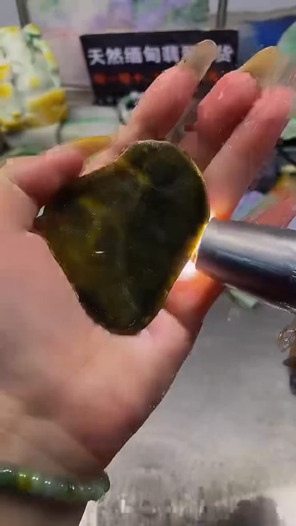 未镶嵌挂件翡翠天然缅甸货翡翠A货726