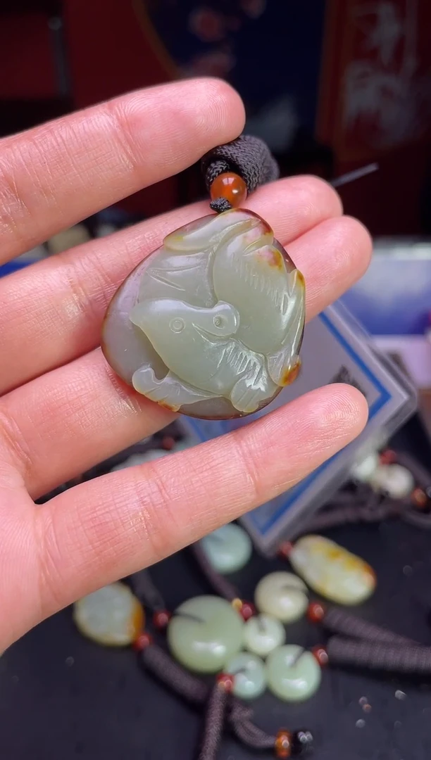 颈饰未镶嵌和田玉123