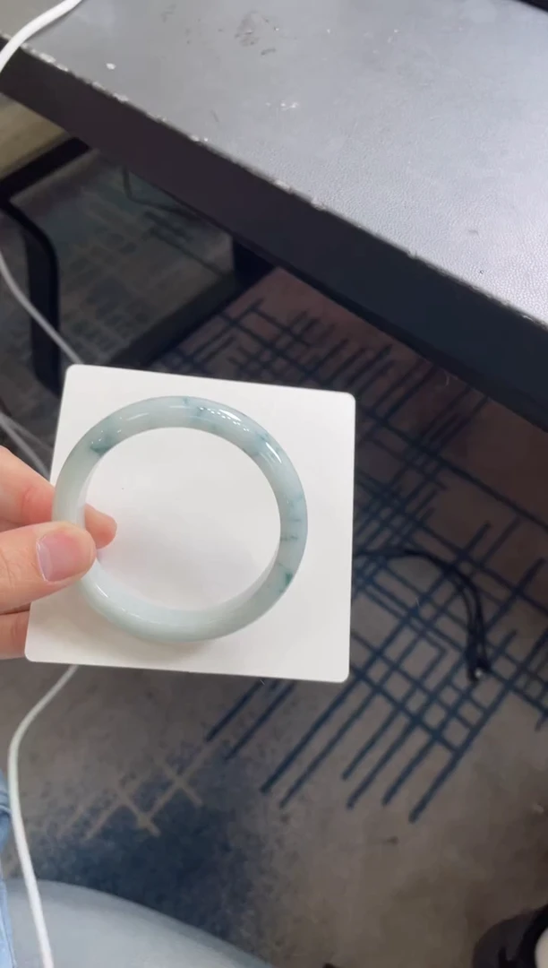 未镶嵌手镯定制翡翠墨*℡手镯YJZQ/DZS