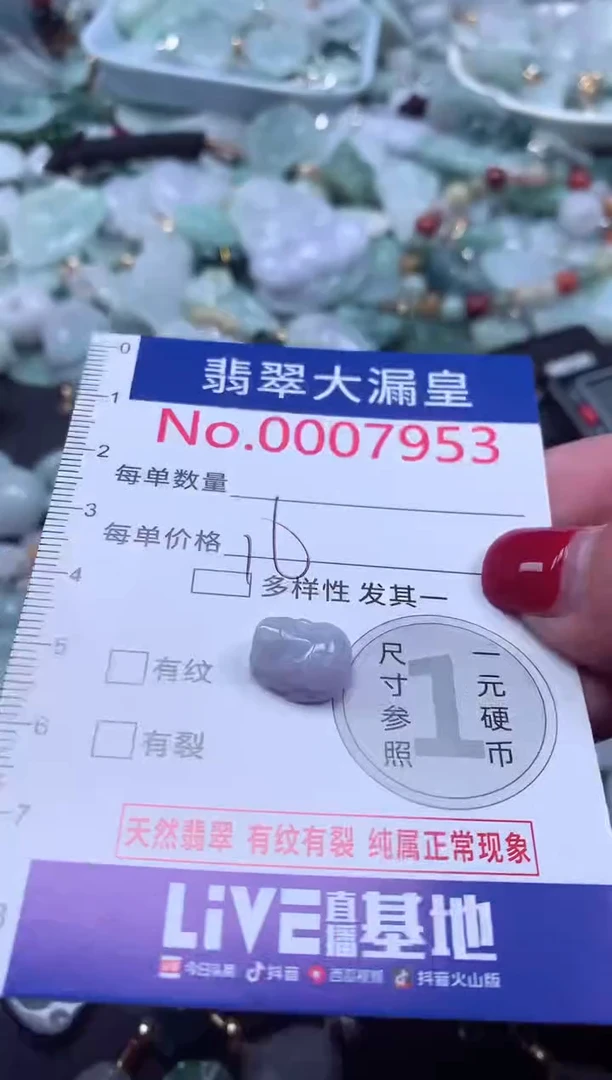 颈饰未镶嵌翡翠7953