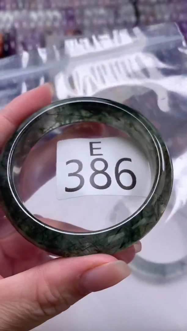 水晶手镯未镶嵌水晶386-54+