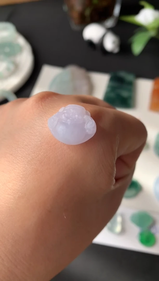 未镶嵌定制翡翠尺寸14*16.9*5.6