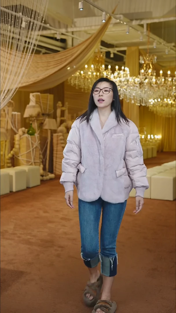 专柜品牌女装派克服清仓