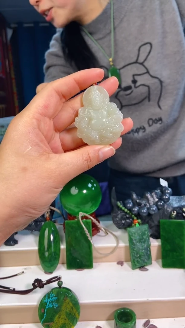 【闪购商品】和田玉挂件未镶嵌1