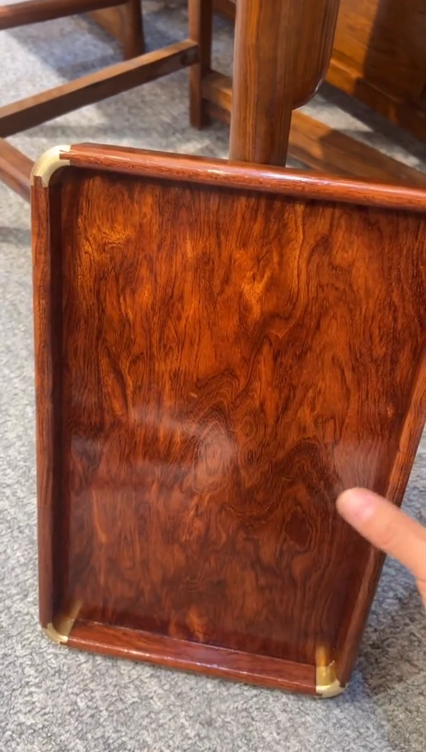 花梨木类花梨木 文玩盘34/22 纹理随机