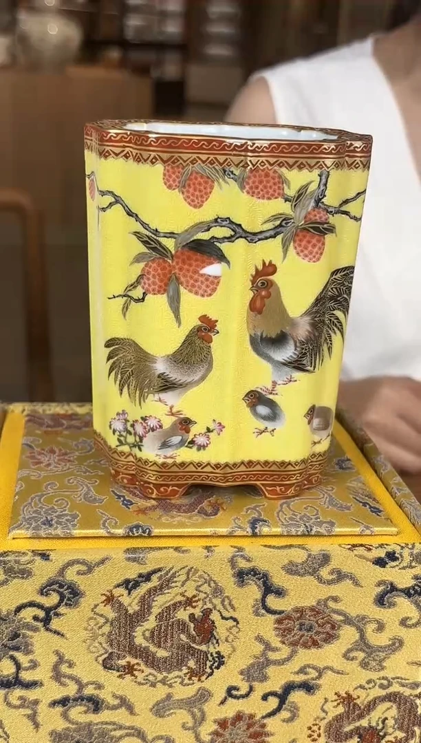 摆件瓷立方-【古窑】专场30
