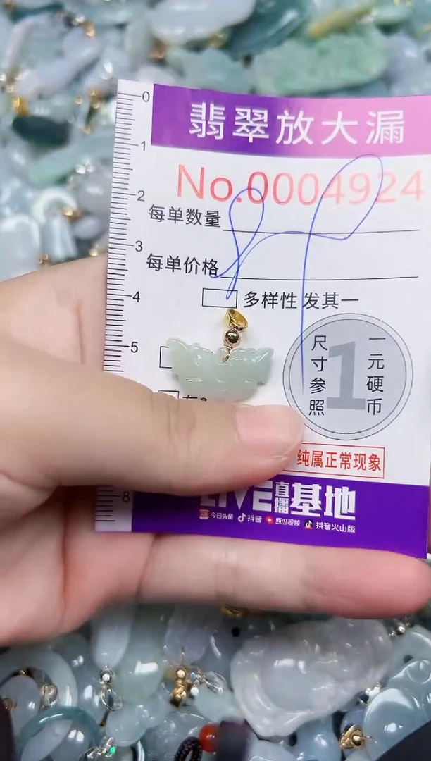 颈饰未镶嵌翡翠4924