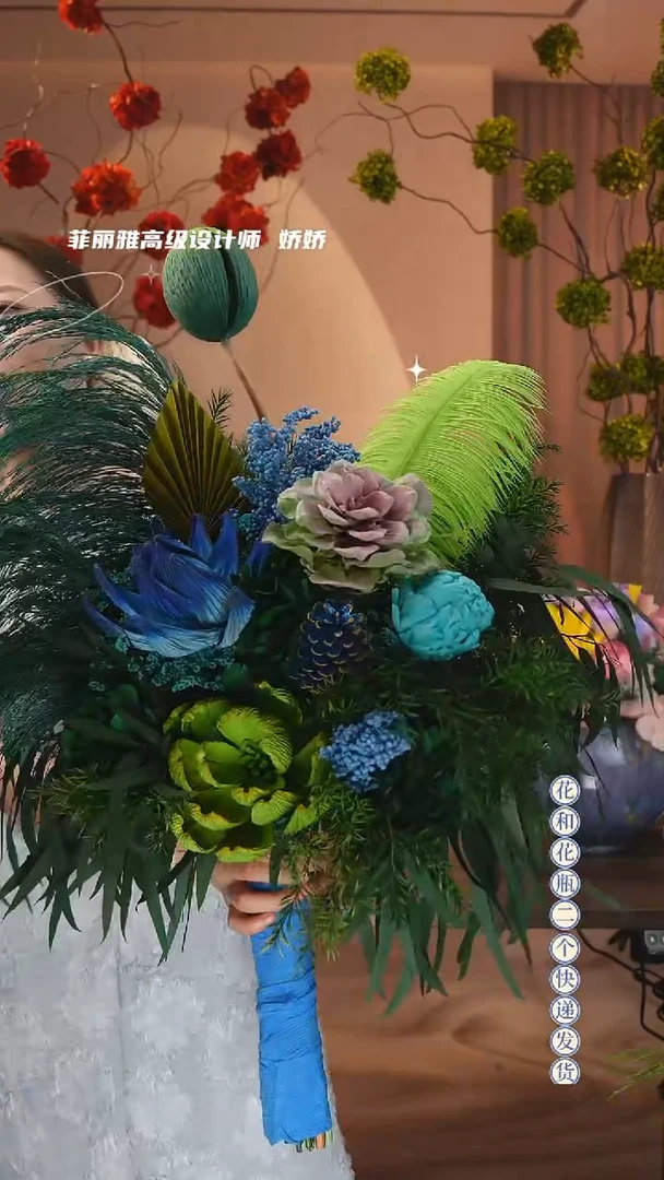 木单花束不带花瓶