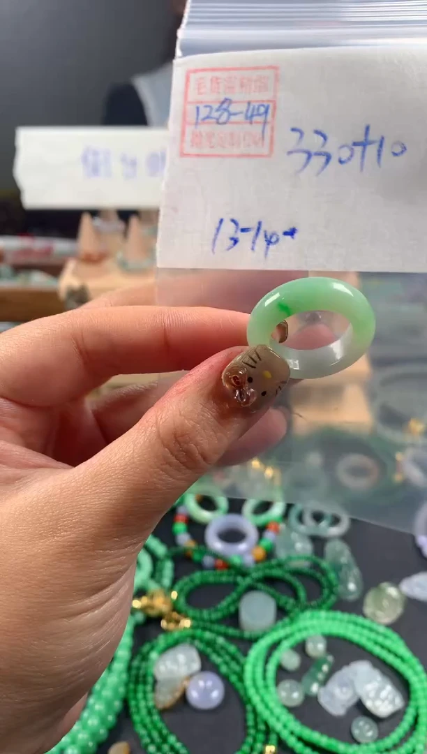 未镶嵌定制翡翠翡翠340元13#毛货需精细抛光049