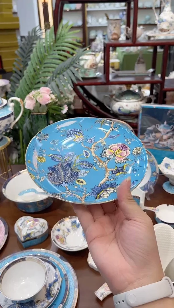 36%以上骨粉骨瓷7英寸平盘