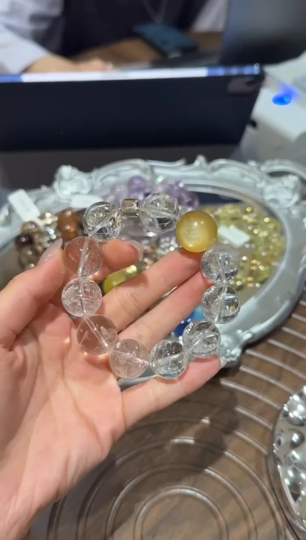 未镶嵌手串水晶）拍2单发一串 拍1单发单珠 多样性发货