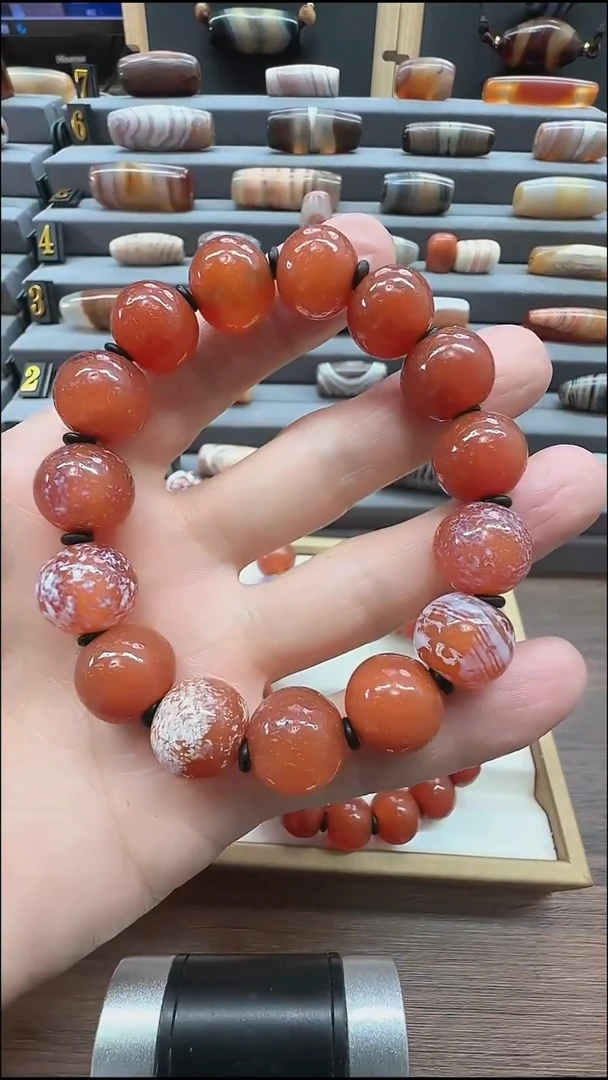 未镶嵌颈饰玛瑙/玉髓玛瑙14