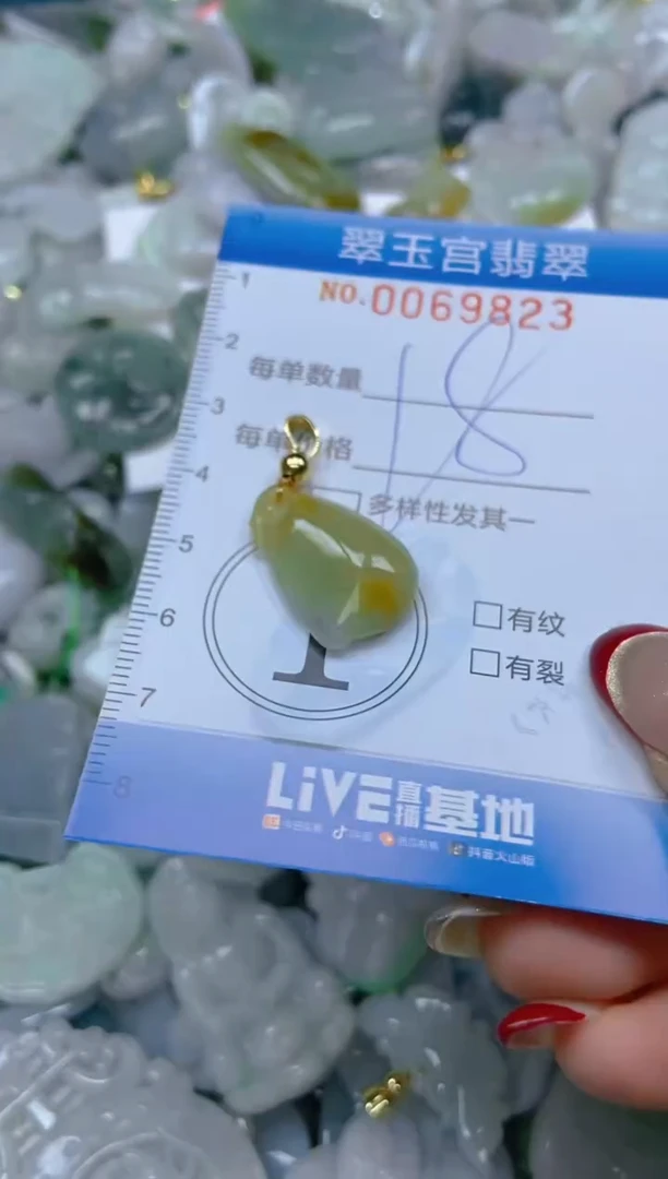 【闪购商品】翡翠颈饰未镶嵌闪购0069823