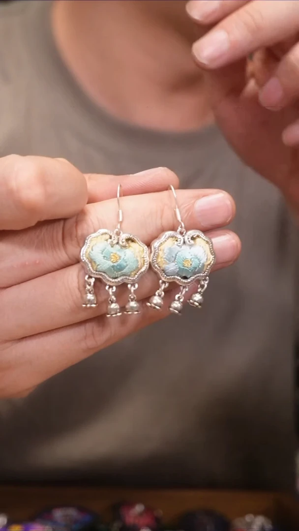 刺绣0118  高吉文创  直播老绣