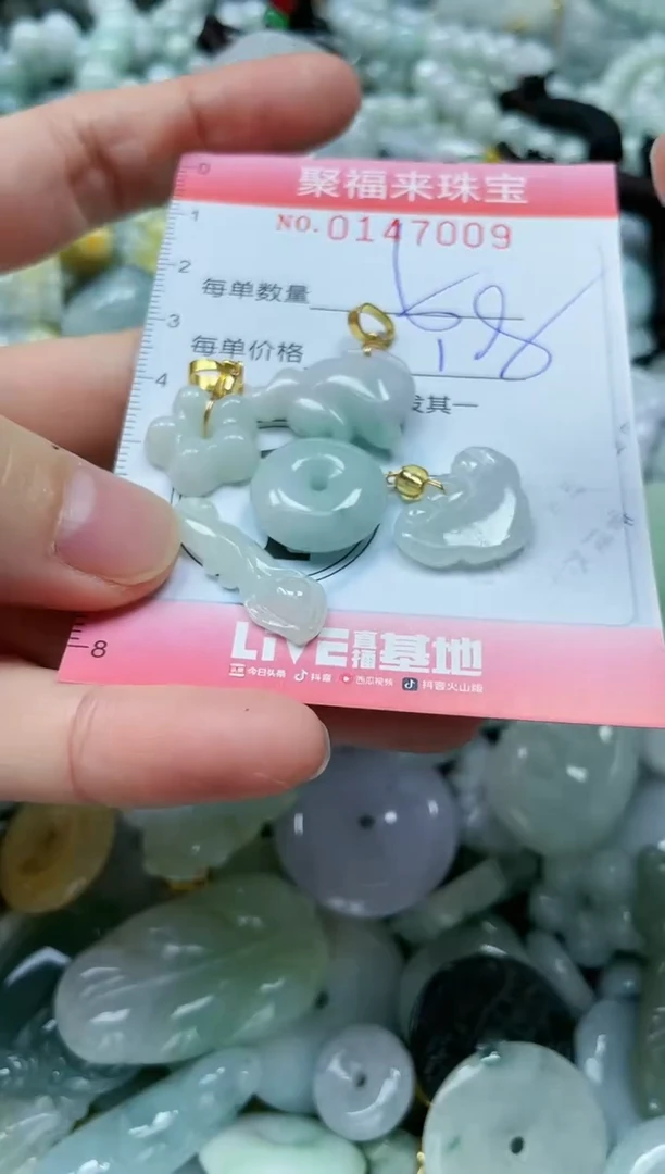 翡翠未镶嵌颈饰闪购0147009
