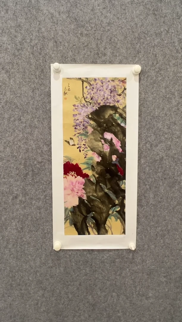 国画马驰-1.4平尺-国画作品