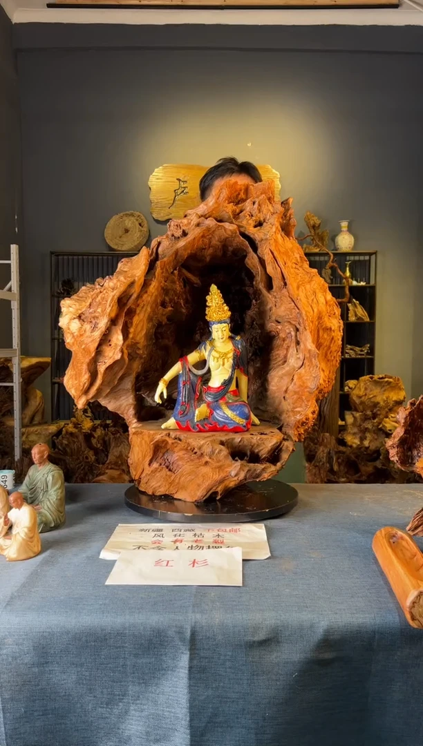 木卢师傅根艺作品（不包含人物摆件）