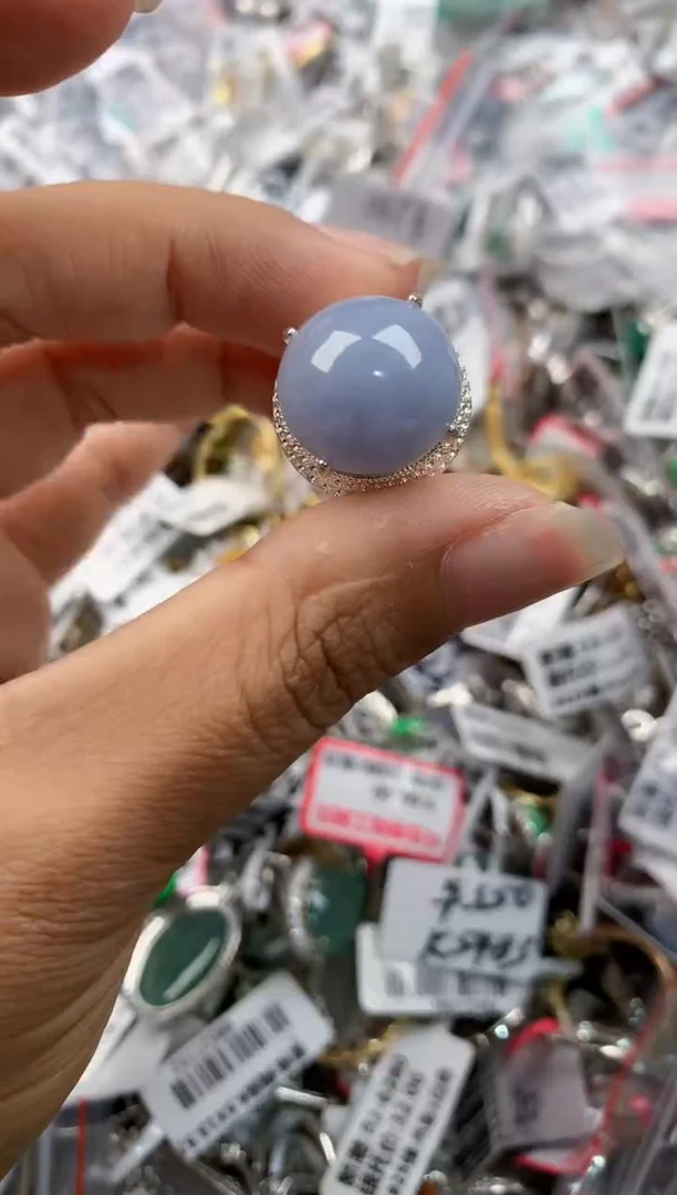 未镶嵌戒指翡翠333     10