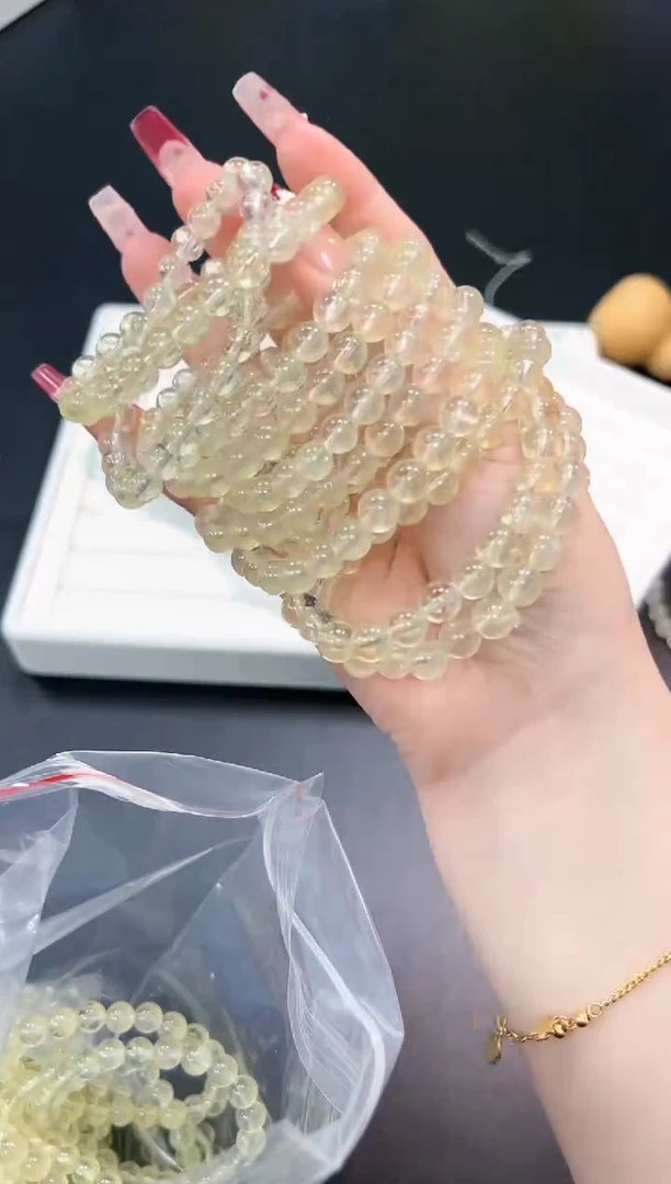 【闪购商品】水晶手串未镶嵌81c多样性发其一/1条默认微瑕