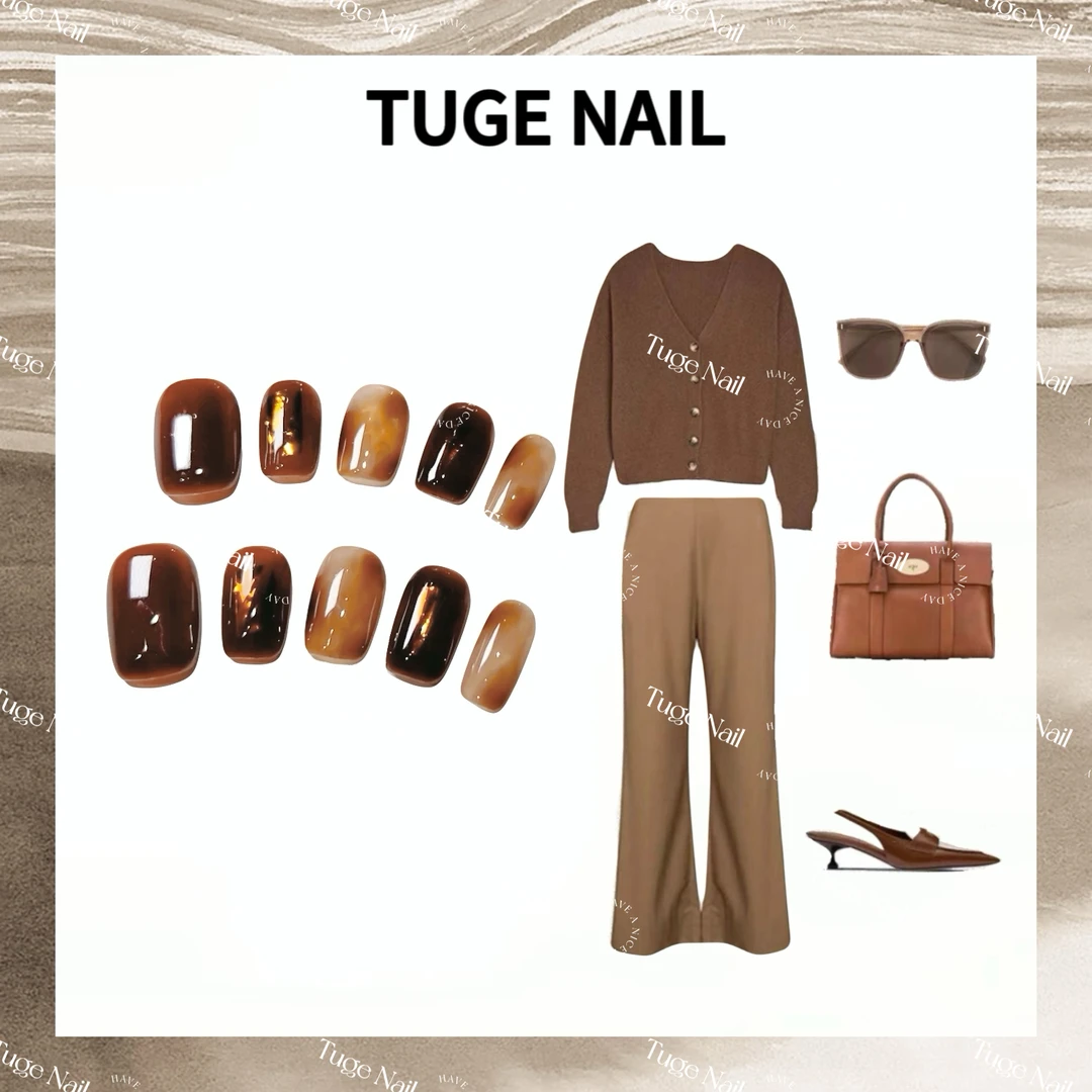 TugeNail“拉菲” 琥珀美甲 断码孤品不补 C短C长 现货TGLI