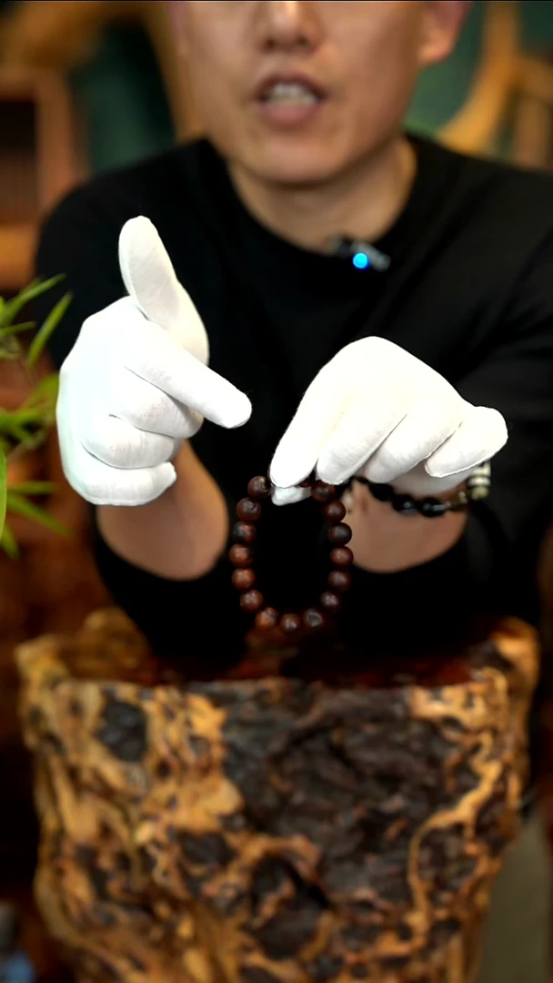 木雷击枣木1.2雷晶手串