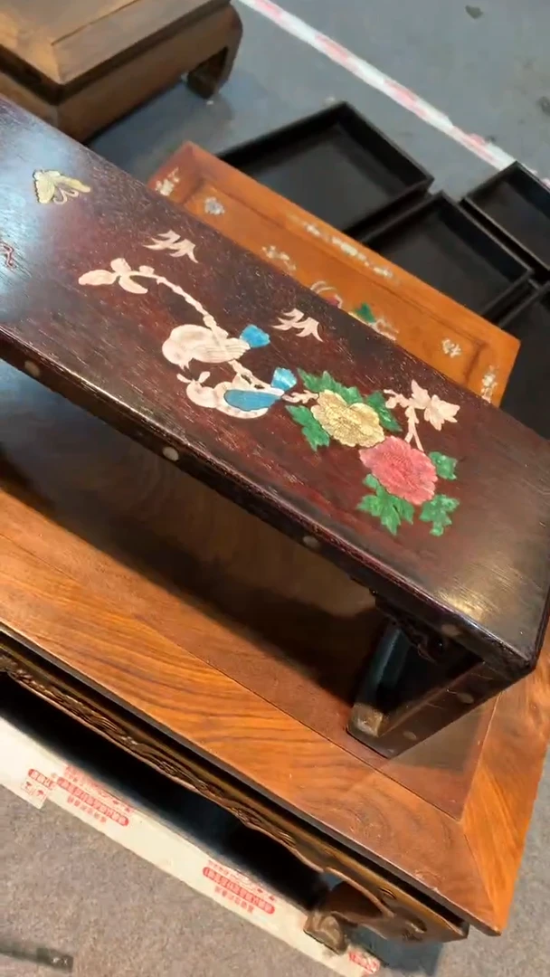 木福利              镶嵌下卷几