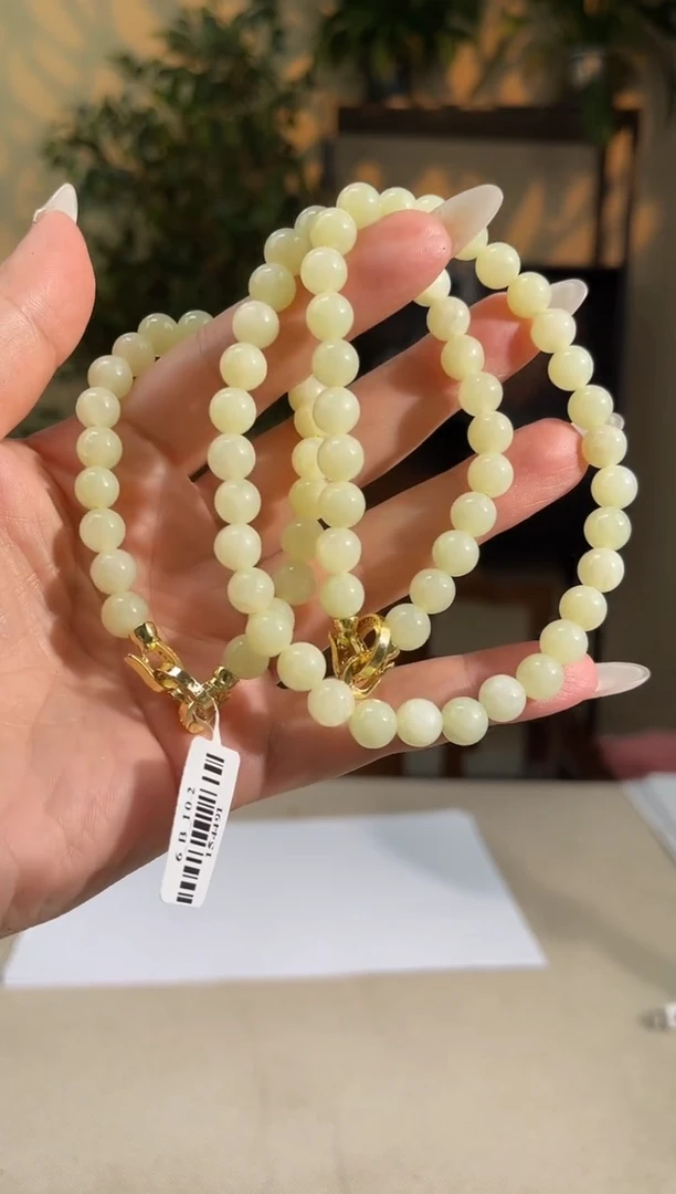 和田玉未镶嵌颈饰多样性拍一发一25046`