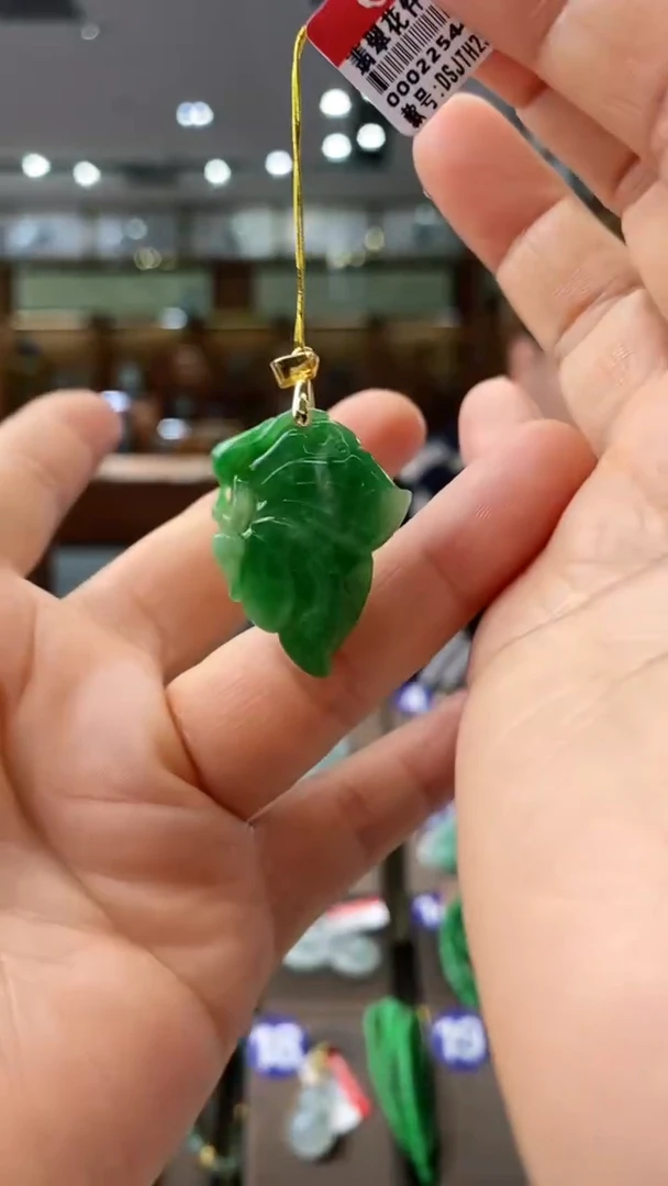 【闪购商品】翡翠颈饰银S925镶嵌花件
