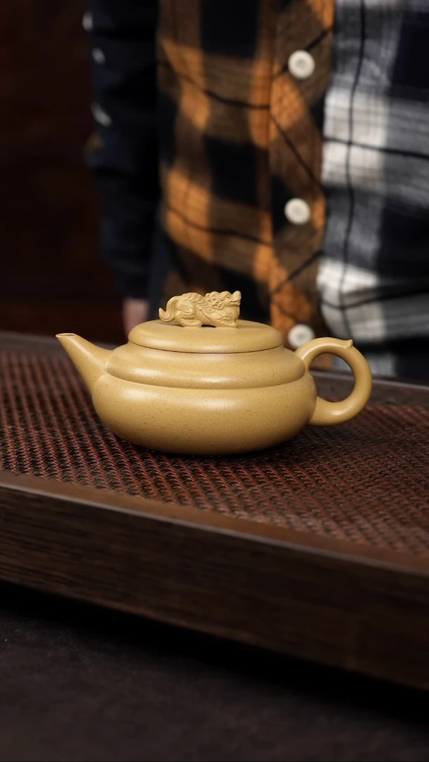 【闪购商品】紫砂茶壶黄金段葫芦壶