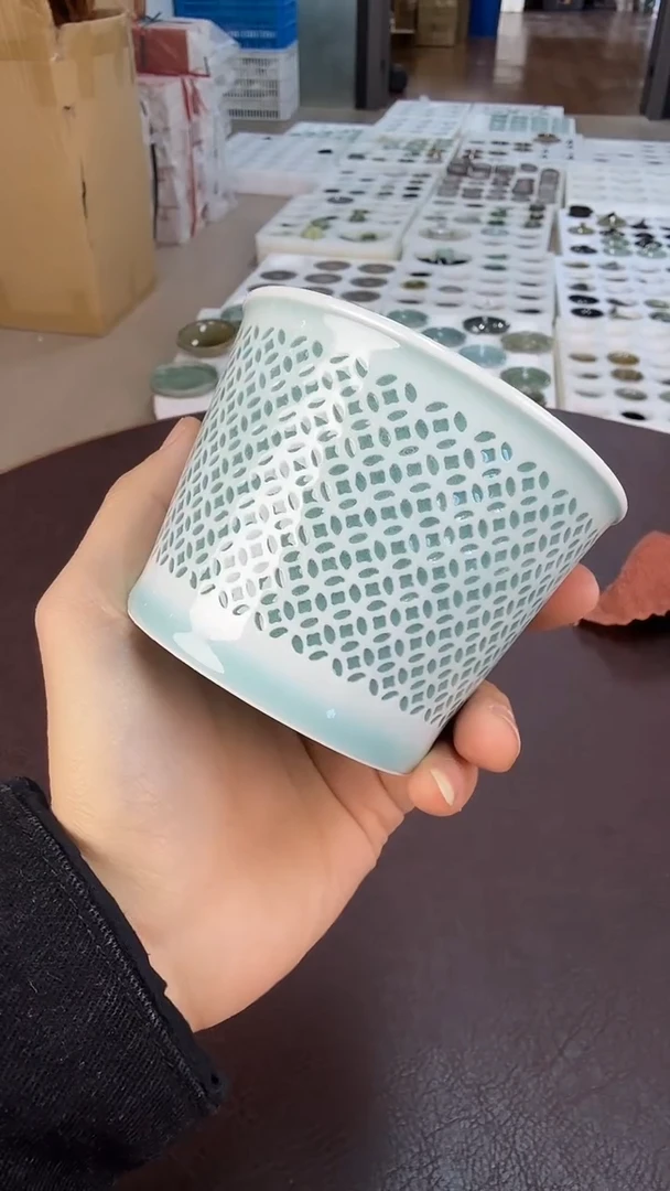 青瓷手工茶器包邮不带礼盒一等品