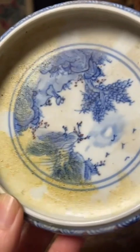 摆件景德镇陶瓷青花摆件65