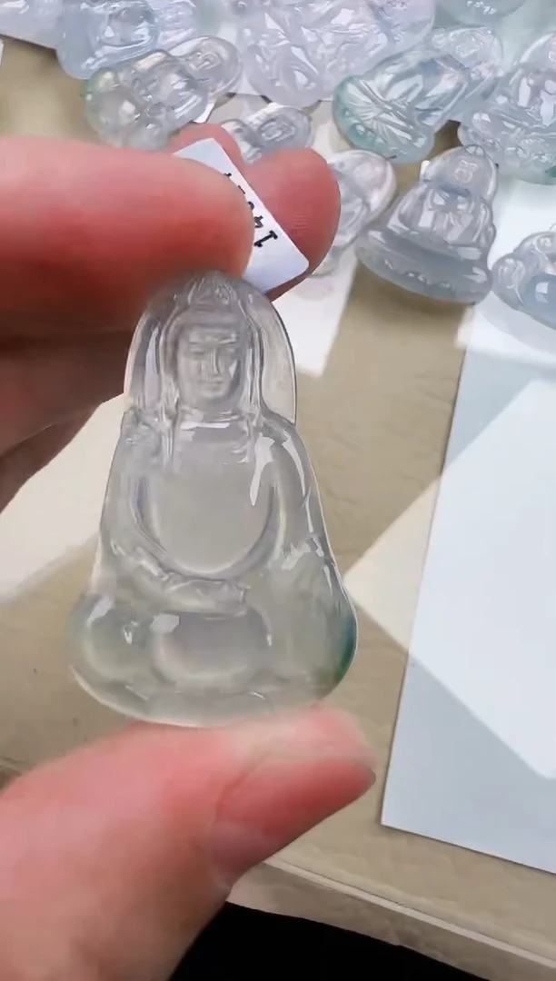 颈饰未镶嵌翡翠缅甸翡翠a货