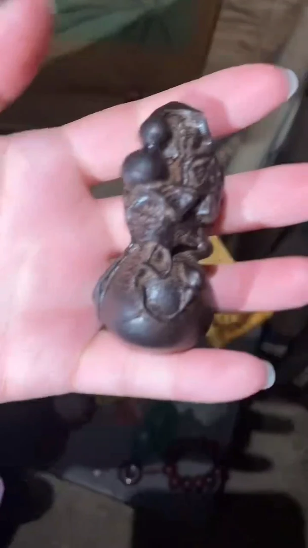 风车木（黑檀木）永玉阁精品专属摆件