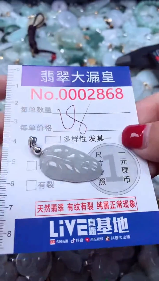 颈饰未镶嵌翡翠2868