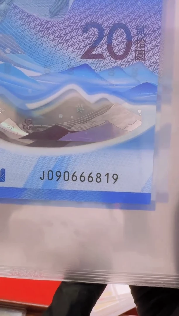 【闪购商品】塑料国评-冰钞单张090666819