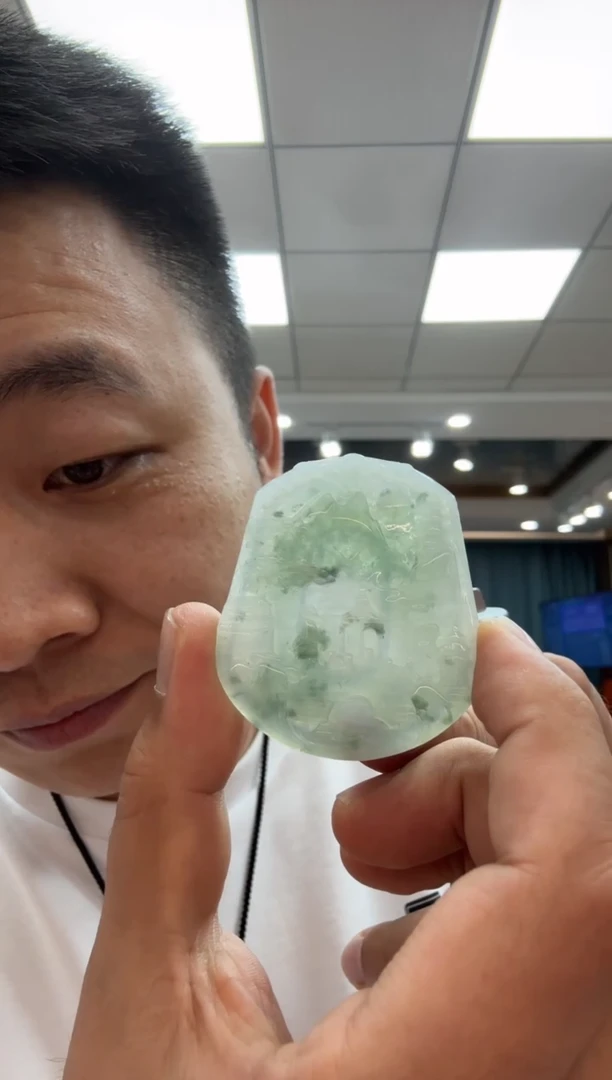 未镶嵌挂件翡翠A货翡翠多样性孤品