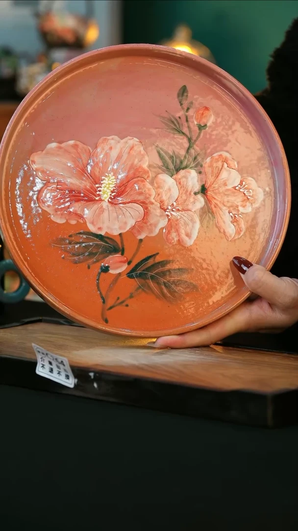 【闪购商品】杯手绘心瓷陶瓷浮力微瑕