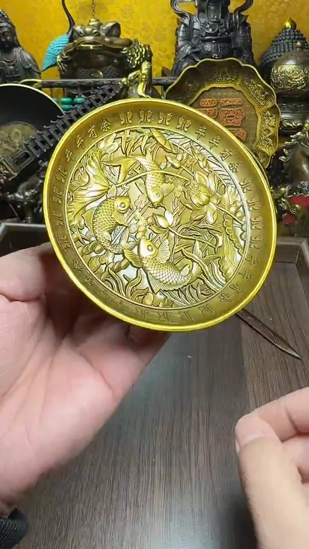 铜器摆件收收藏藏