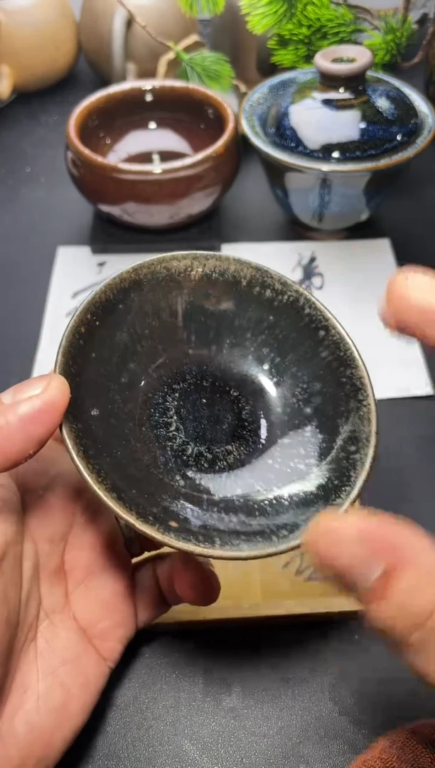 茶盏75 叶紫建盏
