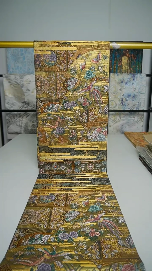 织绣织锦8凤凰花卉宝箱