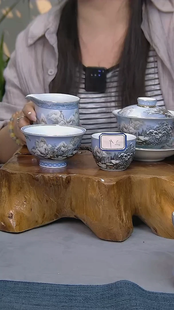 简装家用款5件套 陶瓷家用茶具系列