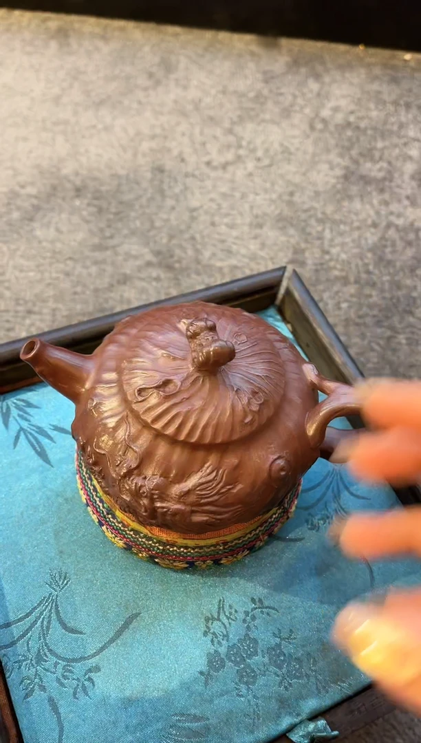 【闪购商品】紫砂茶壶14高端精品雕刻紫砂壶