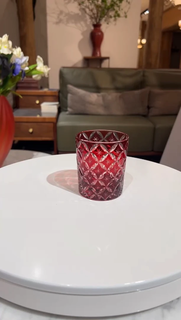 【闪购商品】摆件BLM012水晶琉璃钻石杯