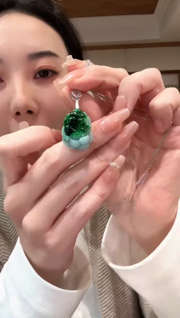 【闪购商品】翡翠颈饰未镶嵌国风