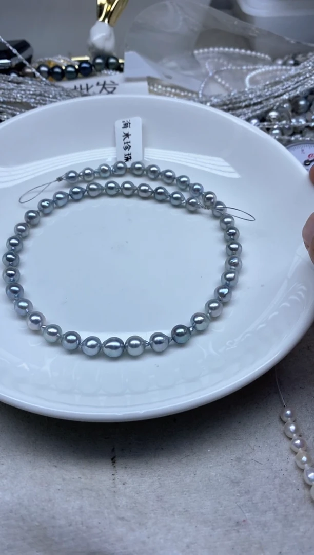 未镶嵌颈饰海水珍珠799